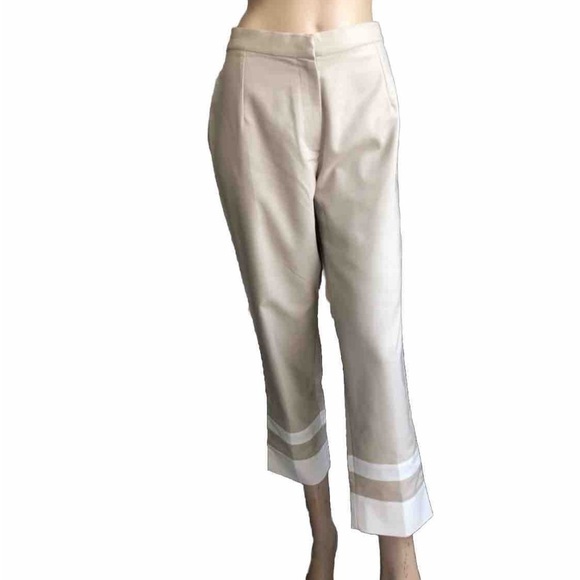 B& Co capris beige & cream minimalist - Picture 3 of 13